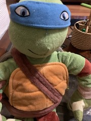 Teenage Mutant Ninja Turtles 24” Large Leonardo Plush Nickelodeon 2016