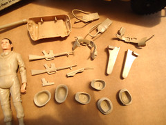 RARE 1967 Rat Patrol Jeep Desert Army Vehicle + Figures + Box + Accessories Marx