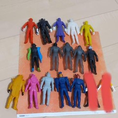 Kamen Rider Sofubi Figures Set 11cm Vintage Collectible Authentic