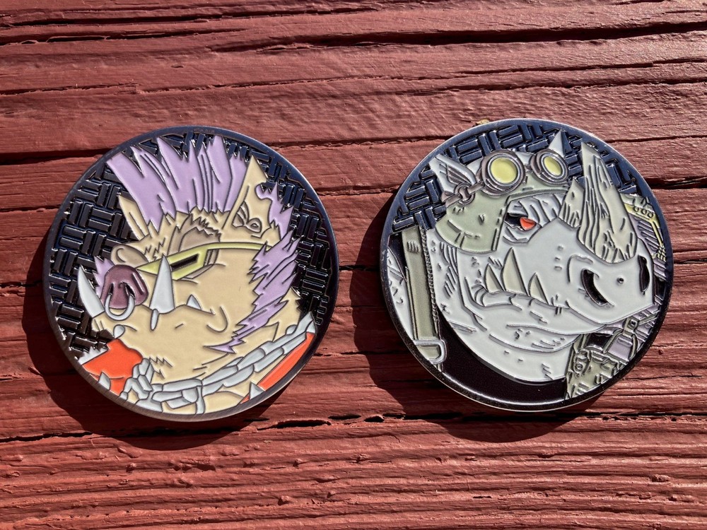 Teenage Mutant Ninja Turtles-Donatello, 2 inch Medallion Challenge Coin