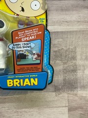 Family Guy Brian Action Figure Crazy Interaction World Dog Animated TV 2011 F3