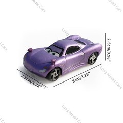 2-Pack Set Cars 2 Finn McMissile & Holley Shiftwell Die-Cast Model 1:55 Toy Gift