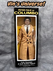 Custom 8″ Mego Peter Falk as LT Frank Columbo Action Figure Boxed
