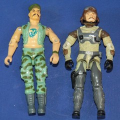 Early 1980s G.I. Joe ARAH Estate Collection Lot in Box – 15 Figures, Accessories