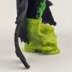 Monster Jam Zombie Invasion Creatures Grim Rare Figure Spin Master Green Black