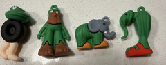 Italian Brain Rot Figures-Brr BRR Patapim Italian Brainrot Meme Toy – Big Foot +