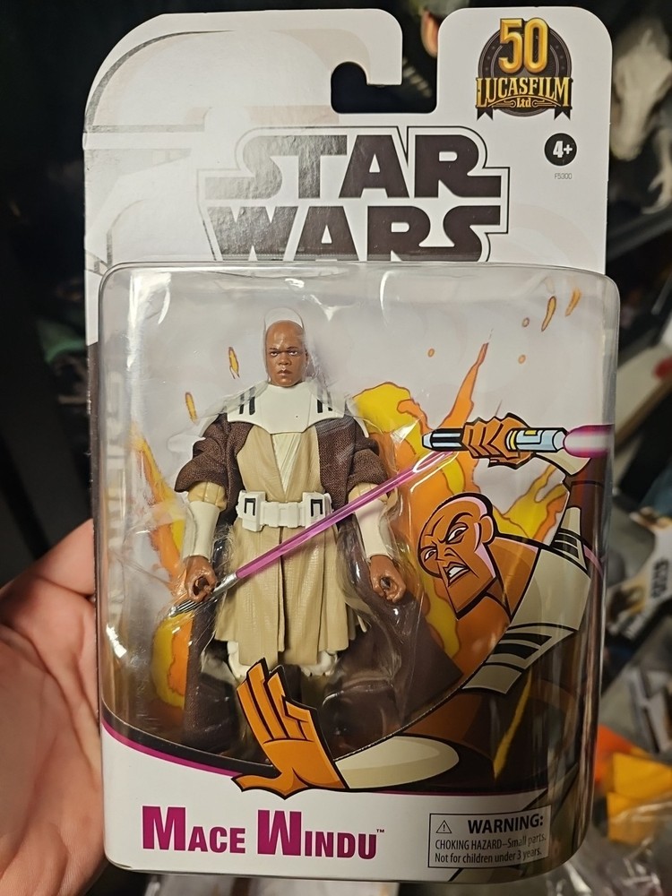 Star Wars The Clone Wars 6 Inch Action Figure Exclusive – Mace Windu