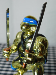 Vintage Leonardo Teenage Mutant Ninja Turtle 5th Anniversary Limited Ed. 1992