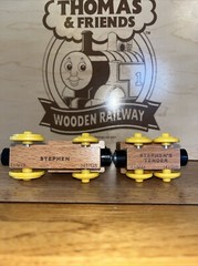 STEPHEN ! THOMAS FRIENDS WOODEN RAILWAY TRAIN CASTLE KING RAILWAY 2016 WOOD