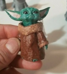 Baby Yoda The Child Figure DIY or Painted Miniature 3D Printed
