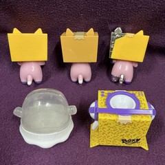 LankyBox Plastic Figure Lot Boxy Milky Ghosty Lankybot