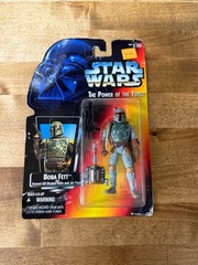 Kenner Star Wars Power of The Force Boba Fett 1995 Action Figure – Red