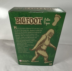 NEW Archie McPhee BIGFOOT Action Figure Accoutrements 7.25″ Cryptid Toy NIB