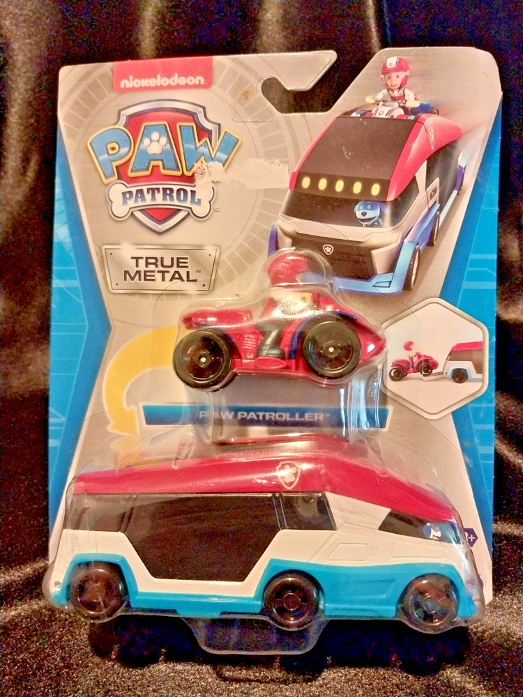 Paw Patrol True Metal PAW Patroller Die-Cast Team Vehicle with 1:55 Scale Ryder
