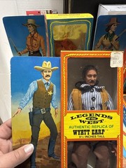 VTG Deadwood Dick Legends Of The West 1973 Excel Toy Corp 9.5″ Wyatt Earp Annie