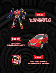 Hello Carbot The Braves Ace Refine Transformer Robot Car Cube Figure Toy