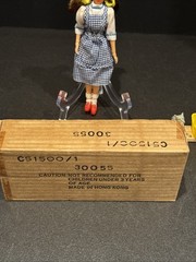 1972 MEGO Wizard of Oz 8” Dorothy & Toto With Mail Away Box