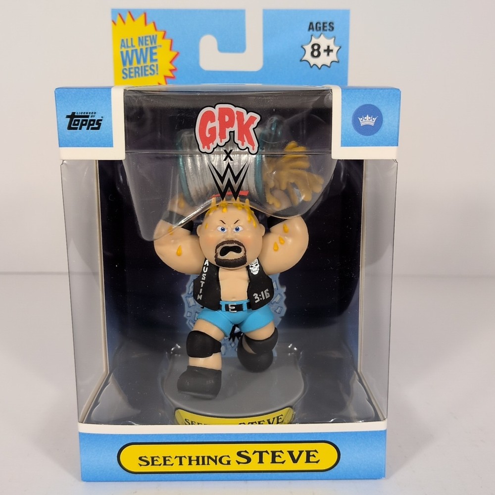 Garbage Pail Kids WWE Mash Up Figurine Stone Cold Steve Austin See Thing Steve