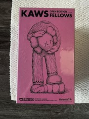KAWS Fellows Vinyl Figure Pink 2026