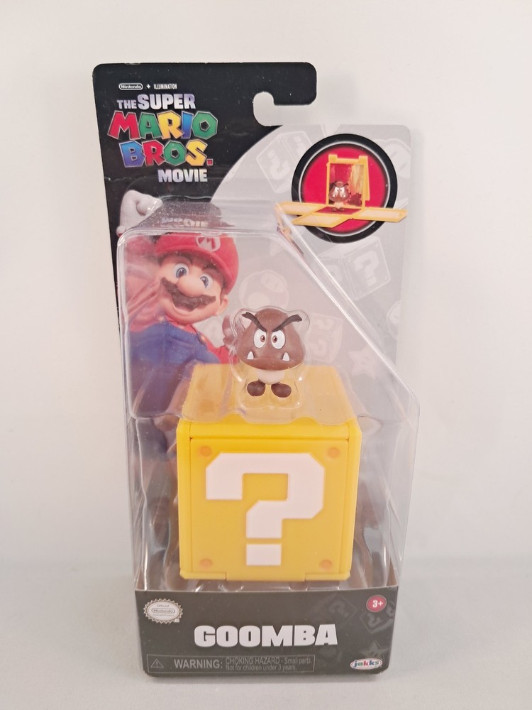 Jakks Pacific Super Mario Bros Movie Goomba 1.25 in Mini Figure