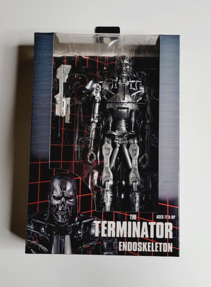 Neca Reel Toys The Terminator Endoskeleton 7” Action Figure SEALED
