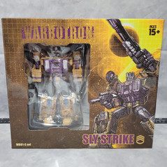 Warbotron WB01-C Sly Strike figure – complete with box and sleeve
