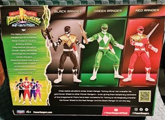 Playmates Power Rangers Re-Ignition Power Transfer Pack 3 Pack Black, Green, Red