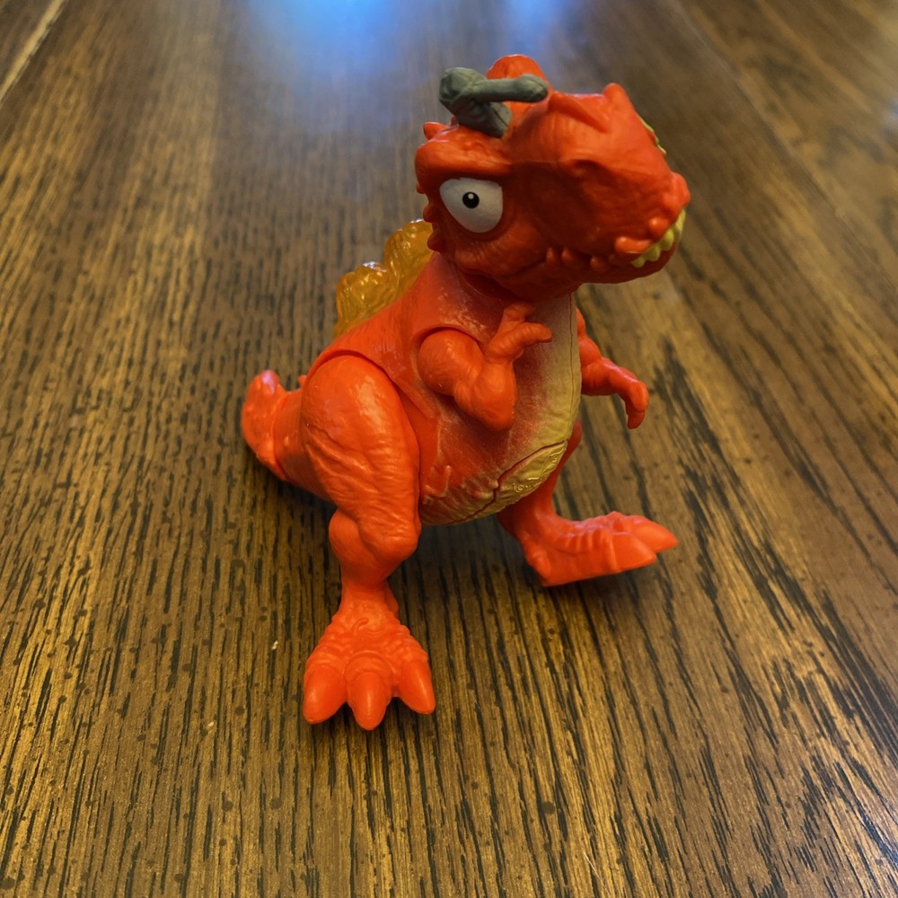 Zuru Smashers Mini Light Up Dino Series 4: Red T-Rex Action Figure Untested
