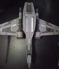 🔥🔥2008 STAR WARS: THE CLONE WARS ARC-170 (SHADOW SQUADRON) FIGHTER – COMPLETE