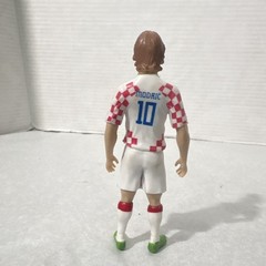 Luka Modric Croatia #10 Soccer Action Figure 4 in Plastic White Red Green