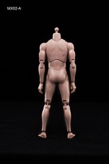 1/6 Male Solider Body Model Action Figure Caucasian Skin MX02-A Collection Toys