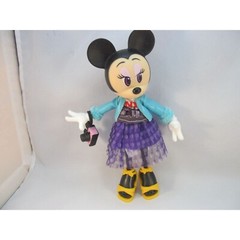 Disney Minnie Mouse Vinyl Plastic Poseable Doll with Accessories