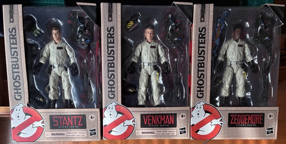Hasbro F1329 Plasma Series Ghostbusters Afterlife Set Of 3 Figures
