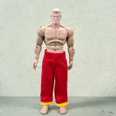 PB-KAT-RED: 1/12 Red Karate Gi uniform for Marvel Legends Shang-Chi (No figure)