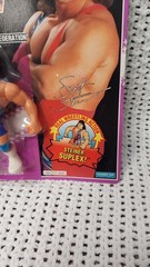 WWF Scott Steiner Hasbro Wrestling Figure Purple Card 1993 New On Card