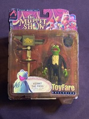 Palisades The Muppet Show Kermit the Frog ToyFare Exclusive 25 Years Damaged