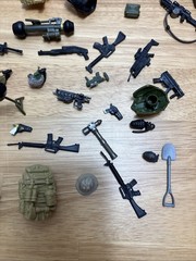 Large Lot Of toy Weapons And Accessories Wide Variety