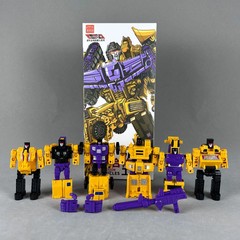 6 in 1 MINI Devastator Transformation Model MINI Devastator 22CM Action