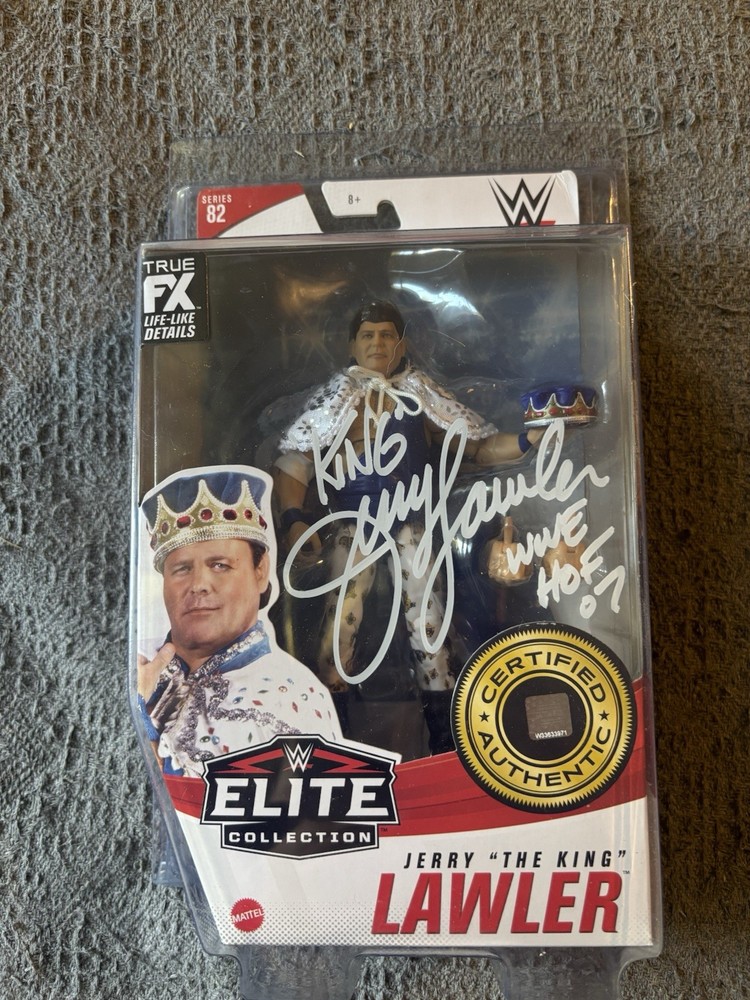 Mattel WWE Elite Collection Series 82 Jerry “The King” Lawler Action Figure