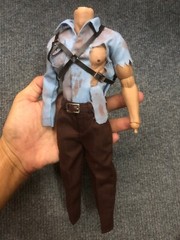 1/6 Custom Evil Dead 2 Ash Williams Damage Suit Harness for body Action Figure