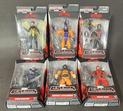 Marvel Legends Ant-Man Complete Set BAF Ultron Build A Figure All New In Box!