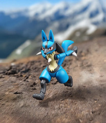 Blokees Pokemon Snorlax Lucario Nidoking Cinderace Scyther Figure Toy
