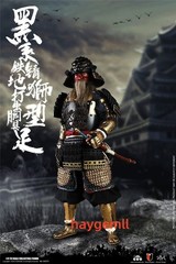 COOMODEL SE074 Japanese Samurai METAL BLACK LION ARMOR 1/6 LEGENDARY VER figure