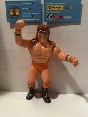 LJN Ultimate Warrior ORIGINAL 1989 WWF LJN Series 6 Black Card Release