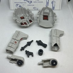 Vintage 1983 GI Joe Cobra S.N.A.K.E. Battle Armor w/Accessories & Blueprints