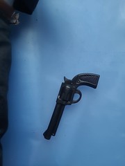 Vintage Frontier Heroes Wyatt Earp Action Figure W/ Gun 12″ For Parts Read