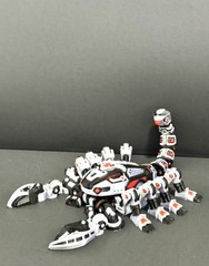 3D Printed Articulated Cyber Scorpion by Flexi, 9″ Full Articulated Fidget Toy