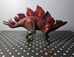 EvezBeadz Stegosaurus Dinosaur Action Figure Toy KG22119Y Indonesia Jurassic