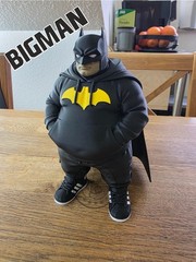 BIG MAN – BIG BATMAN – Overweight Batman Action Figure