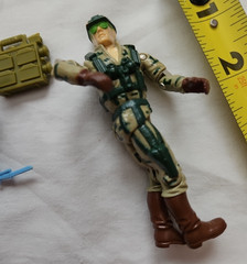 1989 Gi Joe Recoil Long Range Recon v1 Complete Figure W/ Accessories!